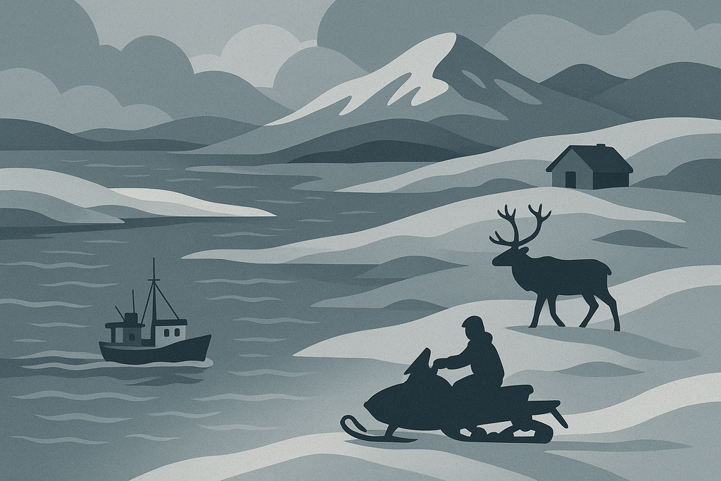 Illustrasjon, sjelen av Finnmark